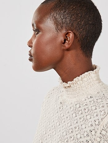 Camiseta de fantasía calada - Kiabi