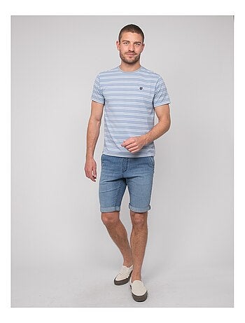 Camiseta de finas rayas marineras NERLANDO