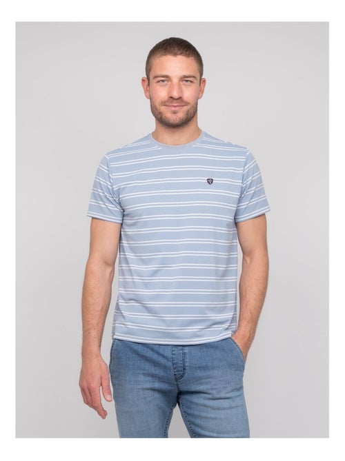 Camiseta de finas rayas marineras NERLANDO - Kiabi