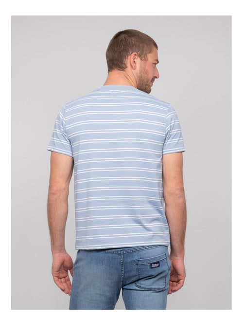 Camiseta de finas rayas marineras NERLANDO - Kiabi