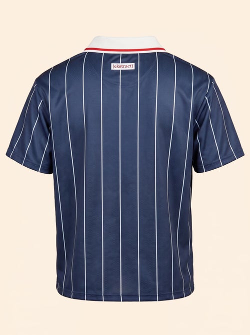 Camiseta de fútbol a rayas de manga corta (Ekstract) - Kiabi