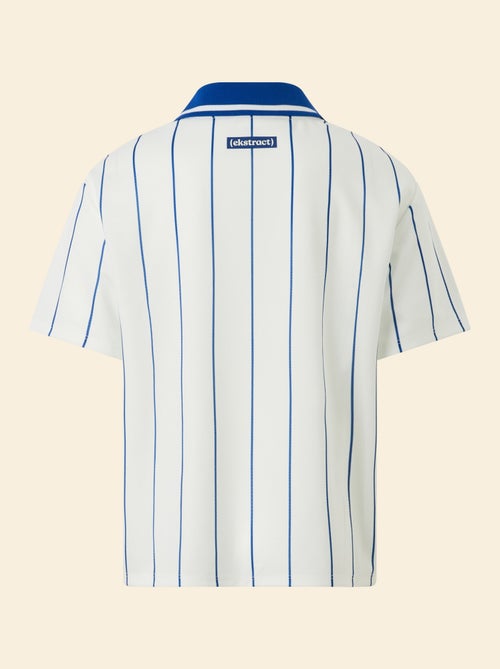 Camiseta de fútbol a rayas de manga corta (Ekstract) - Kiabi Camiseta de fútbol a rayas de manga corta (Ekstract) - Kiabi