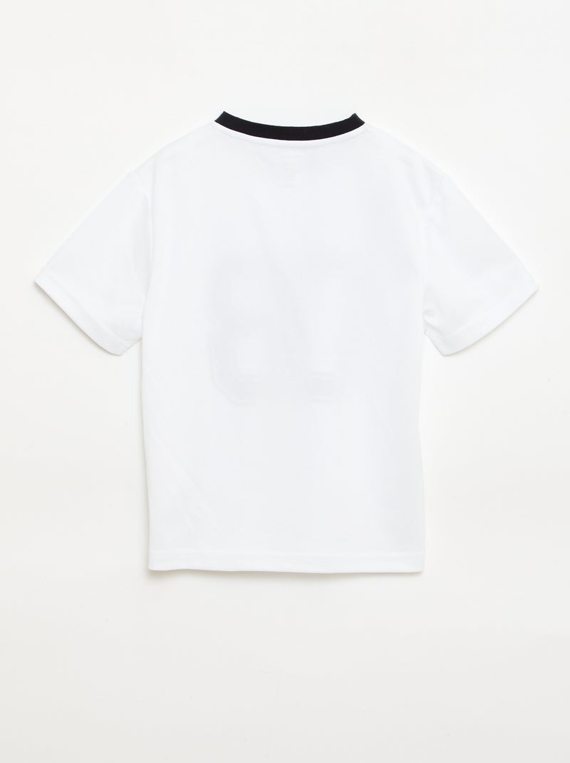Camiseta de fútbol Blanco - Kiabi
