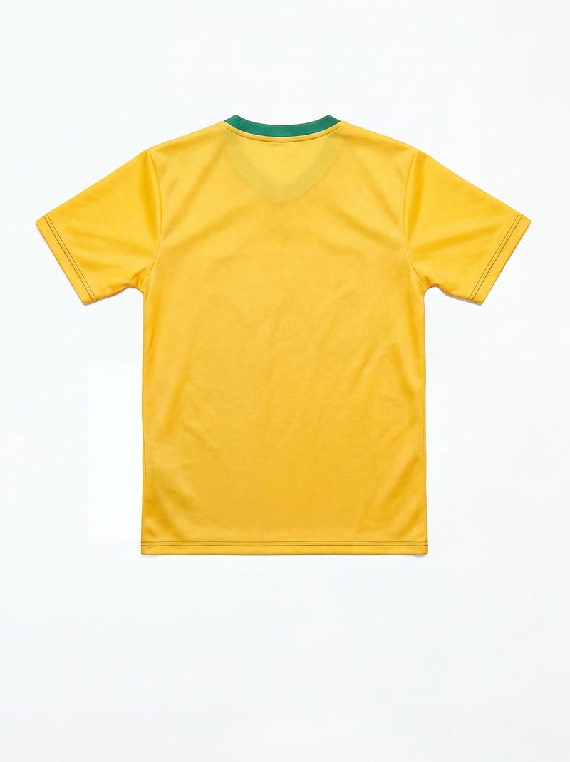 Camiseta de fútbol Brasíl Amarillo - Kiabi