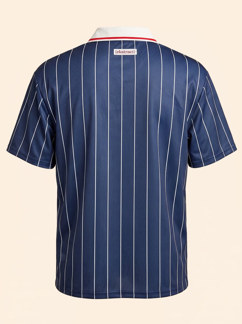 Camiseta de fútbol de manga corta Azul - Kiabi