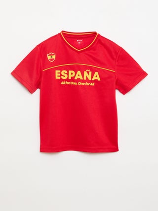 Camiseta de fútbol España
