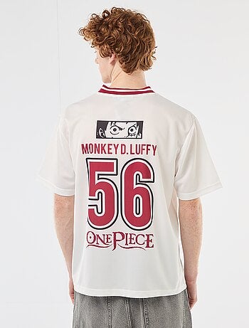 Camiseta de fútbol estampada 'One Piece'