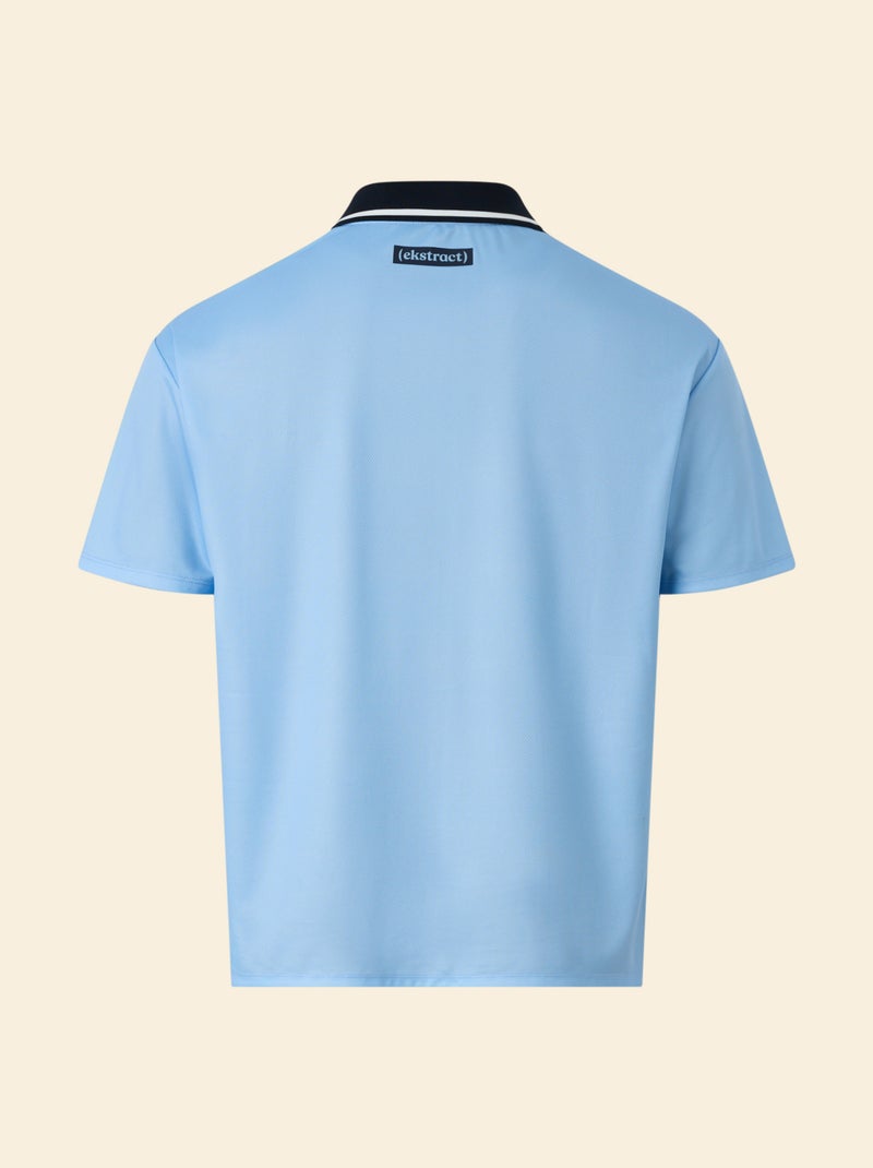 Camiseta de fútbol oversize - (ekstract) Azul - Kiabi