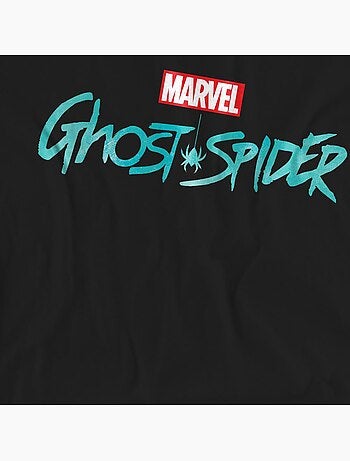 Camiseta de ghost-spider logotipo para adultos unisex - spider-man