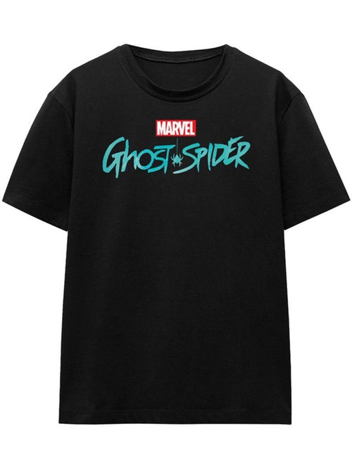 Camiseta de ghost-spider logotipo para adultos unisex - spider-man - Kiabi