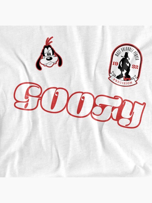 Camiseta de goofy diseño balón de fútbol de manga larga para adultos unisex - disney - Kiabi