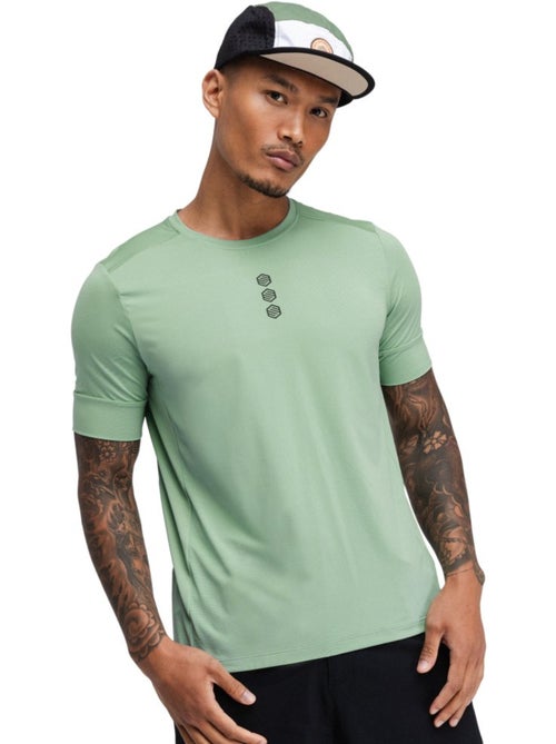 Camiseta de gravel hombre ciclismo hombre poplar - Kiabi Camiseta de gravel hombre ciclismo hombre poplar - Kiabi