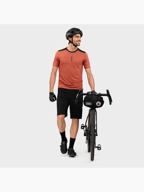 Camiseta de gravel hombre ciclismo hombre tushar - Kiabi