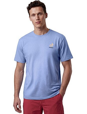 Camiseta de gravel manga corta algodón hombre hombre chaser