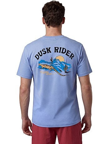 Camiseta de gravel manga corta algodón hombre hombre chaser