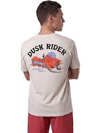 Camiseta de gravel manga corta algodón hombre hombre chaser