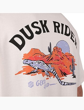 Camiseta de gravel manga corta algodón hombre hombre chaser