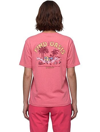 Camiseta de gravel manga corta algodón mujer mujer chaser-w