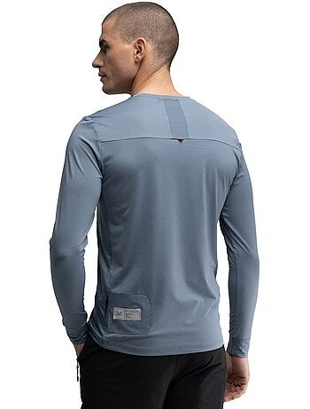 Camiseta de gravel manga larga hombre ciclismo hombre cáucaso