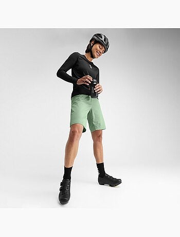 Camiseta de gravel manga larga mujer ciclismo mujer alder