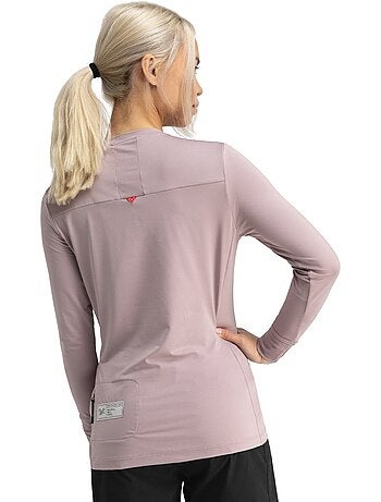 Camiseta de gravel manga larga mujer ciclismo mujer altiplano