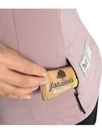 Camiseta de gravel manga larga mujer ciclismo mujer altiplano