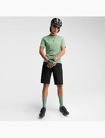 Camiseta de gravel mujer ciclismo mujer juniper
