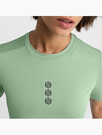 Camiseta de gravel mujer ciclismo mujer juniper