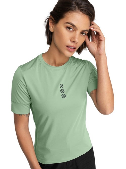 Camiseta de gravel mujer ciclismo mujer juniper - Kiabi Camiseta de gravel mujer ciclismo mujer juniper - Kiabi