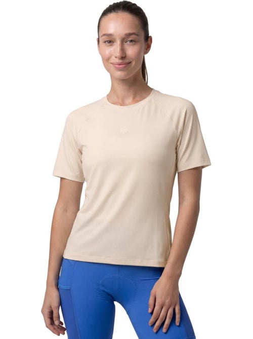 Camiseta de gravel mujer mujer linden-w sand - Kiabi
