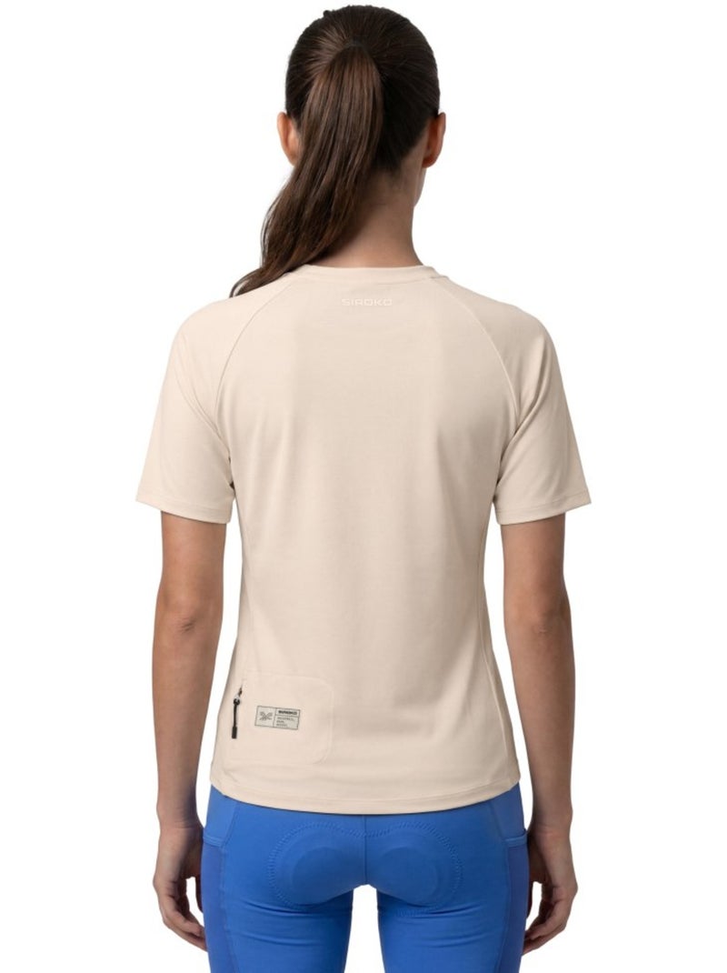 Camiseta de gravel mujer mujer linden-w sand Beige - Kiabi