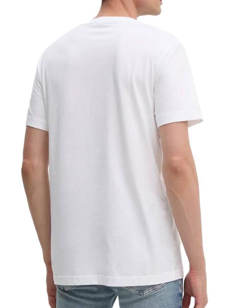 Camiseta de Hombre Calvin Klein Jeans Blanco - Kiabi