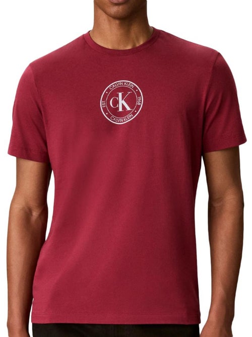 Camiseta de hombre calvin klein jeans con escudo - Kiabi Camiseta de hombre calvin klein jeans con escudo - Kiabi