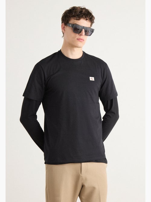 Camiseta de Hombre Calvin Klein Jeans con Logo de Algodón - Kiabi