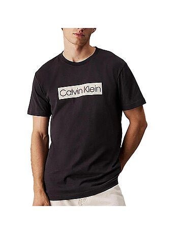 Camiseta Calvin Klein Jeans Hombre con Etiqueta