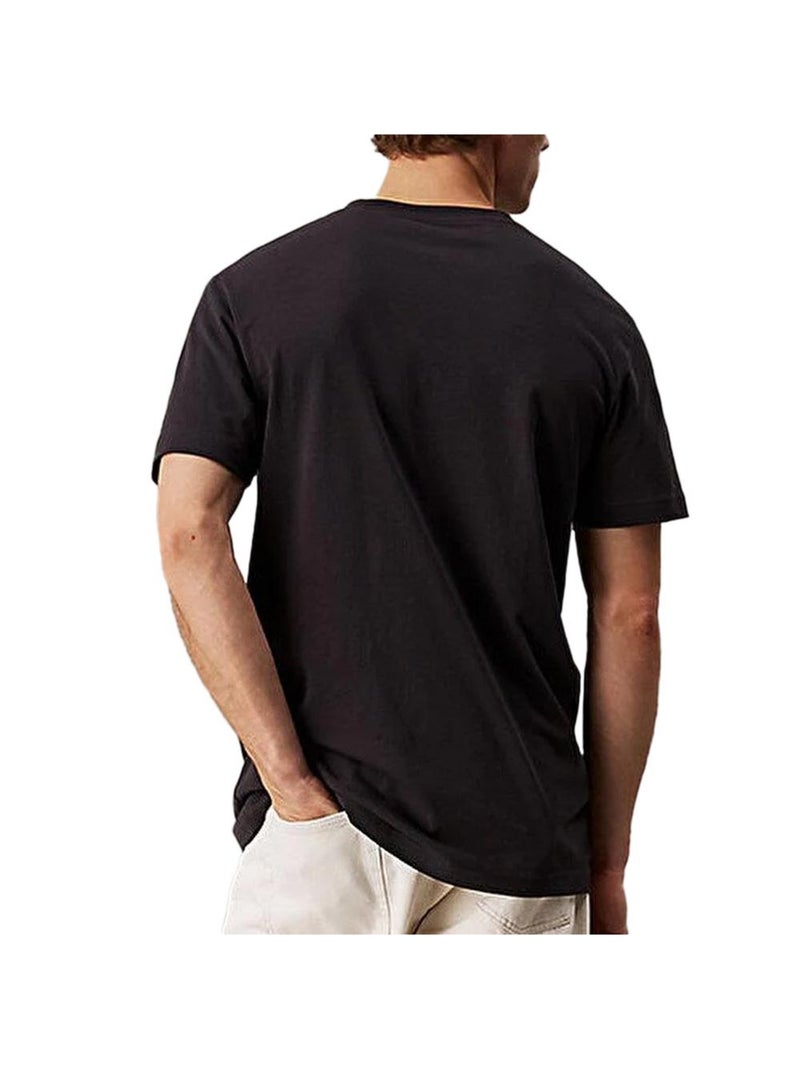 Camiseta de Hombre Calvin Klein Jeans con Logo Negro - Kiabi