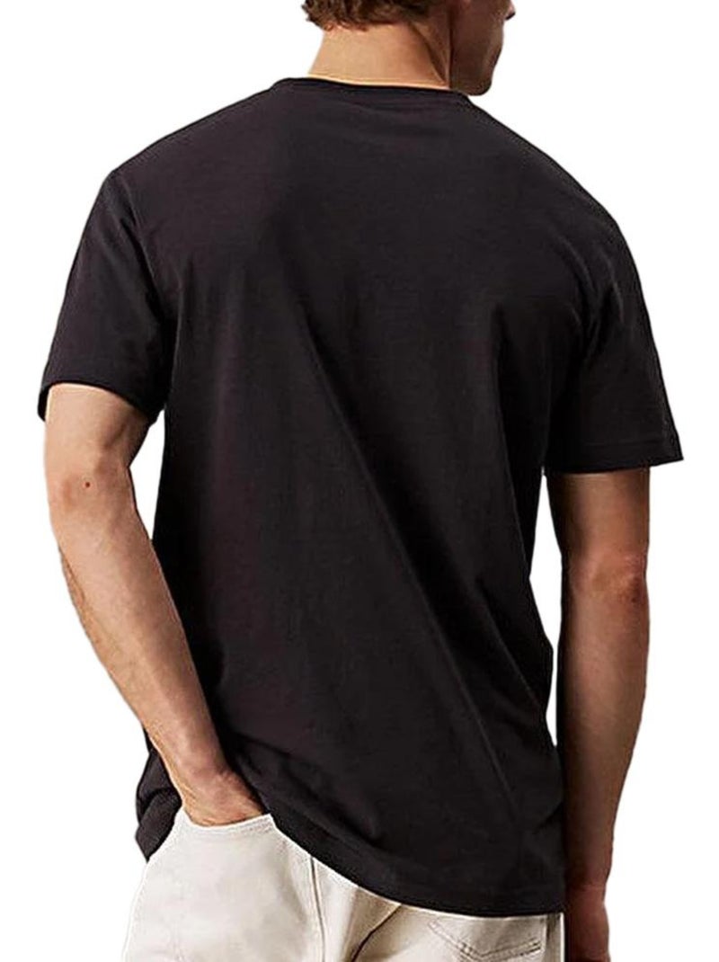Camiseta de Hombre Calvin Klein Jeans con Logo Negro - Kiabi