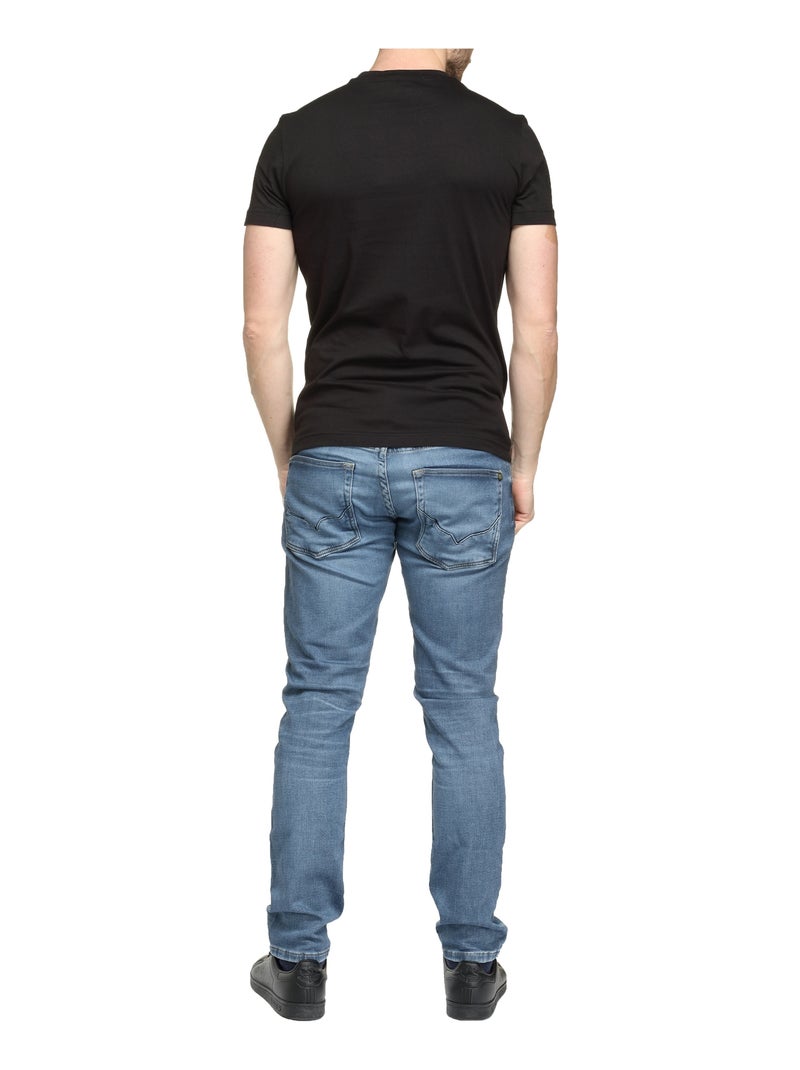 Camiseta de Hombre Calvin Klein Jeans Negro - Kiabi