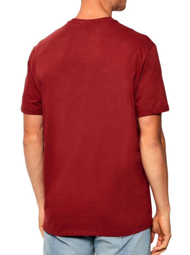 Camiseta de Hombre Calvin Klein Jeans Rojo - Kiabi