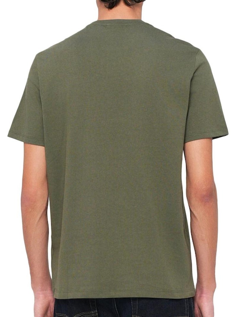 Camiseta de Hombre Calvin Klein Jeans Verde caqui claro - Kiabi