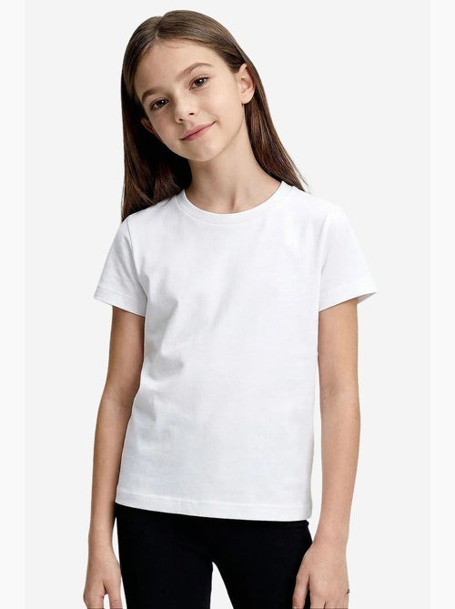 Camiseta de hombre de algodón y elastano tommy - Kiabi Camiseta de hombre de algodón y elastano tommy - Kiabi