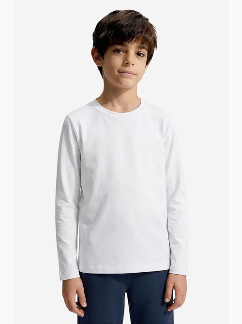 Camiseta de hombre de algodón y elastano tommy - Kiabi Camiseta de hombre de algodón y elastano tommy - Kiabi