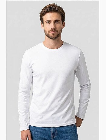 Camiseta de hombre de algodón y elastano tommy