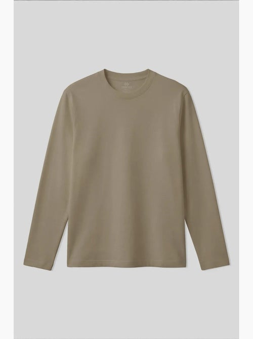 Camiseta de hombre de algodón y elastano tommy - Kiabi Camiseta de hombre de algodón y elastano tommy - Kiabi