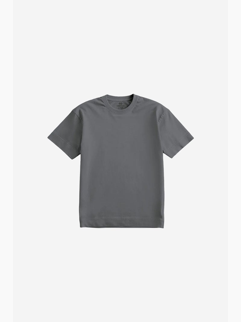 Camiseta de hombre de algodón y elastano tommy Gris - Kiabi