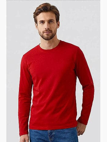 Camiseta de hombre de algodón y elastano tommy
