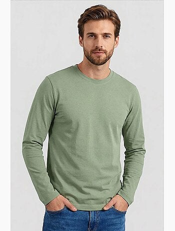 Camiseta de hombre de algodón y elastano tommy