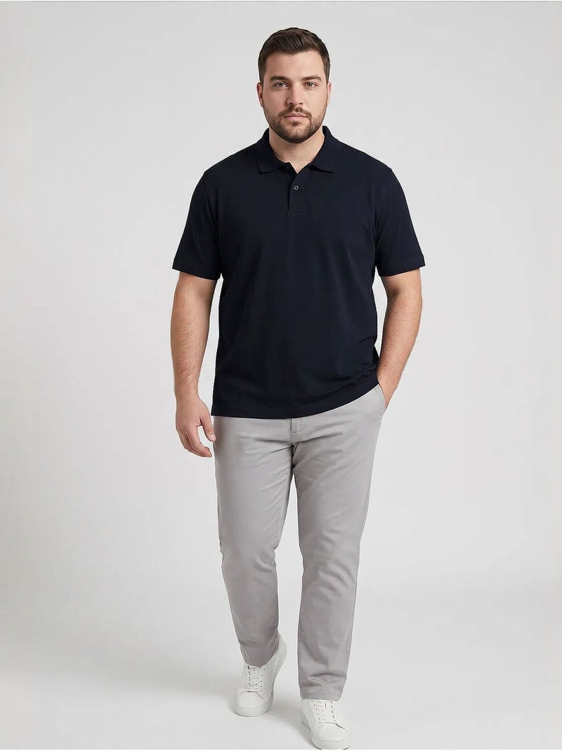 Camiseta de hombre de mezcla de algodón tommy Azul marino - Kiabi