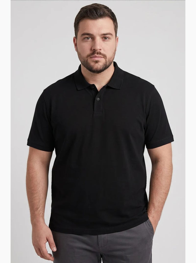 Camiseta de hombre de mezcla de algodón tommy Gris negro - Kiabi