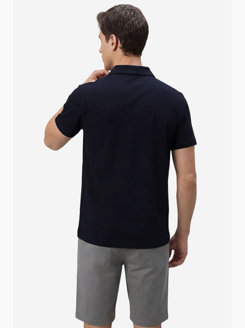 Camiseta de hombre de mezcla de viscosa tommy Azul marino - Kiabi